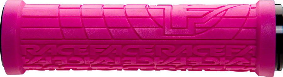 Race Face Grippler Grips - Magenta, Lock-On, 33mm