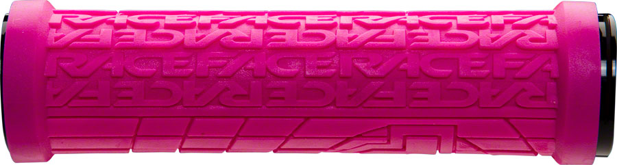 Race Face Grippler Grips - Magenta, Lock-On, 33mm