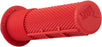DMR Brendog Flanged DeathGrip Pair, thick - red