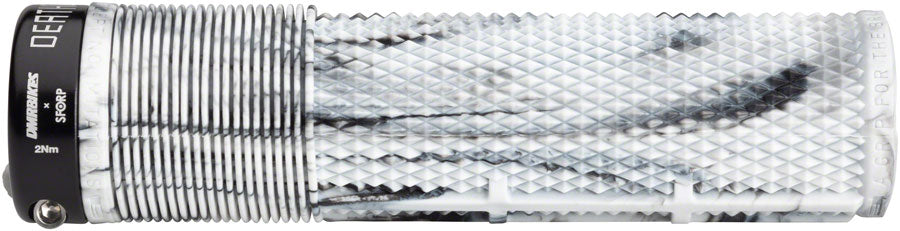 DMR Brendog Flangeless DeathGrip Pair, Thick - Snow Camo