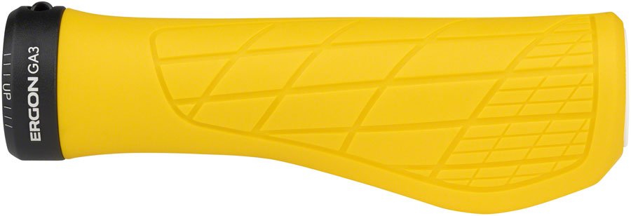 Ergon GA3 Grips, Small - Yellow Mellow