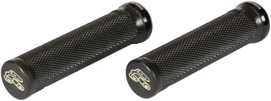 Renthal Single Collar Lock-On Grips - Ultratacky, Black, Lock-On