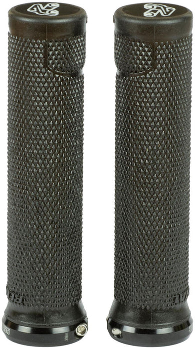 Renthal Single Collar Lock-On Grips - Ultrasoft, Black, Lock-On