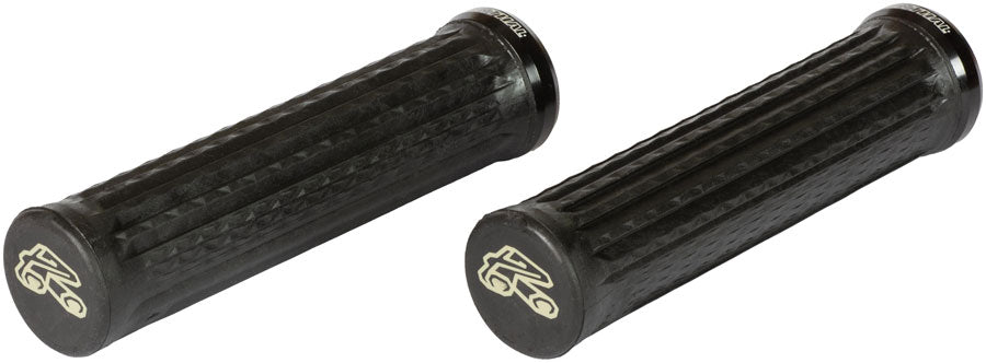 Renthal Single Collar Traction Lock-On Grips - Ultratacky, Black, Lock-On
