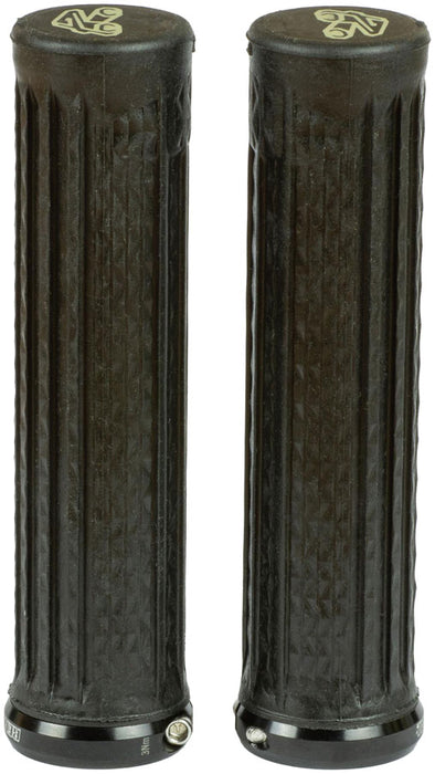 Renthal Single Collar Traction Lock-On Grips - Ultratacky, Black, Lock-On
