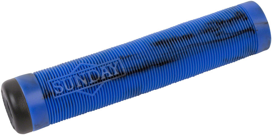 Sunday Cornerstone Grips 155mm Black/Blue Swirl