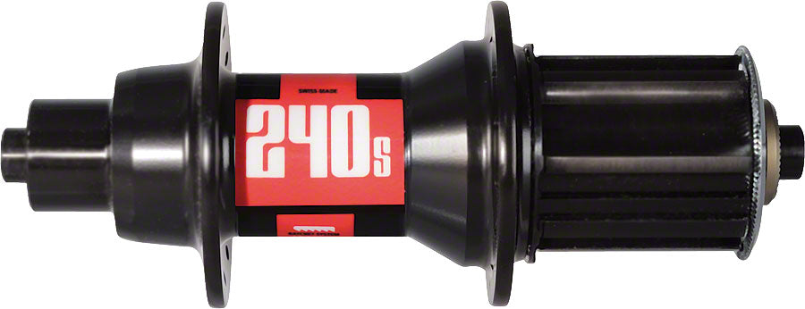 DT-Swiss 240s std rear Q/R hub, 130x28h (C 9-11) - black