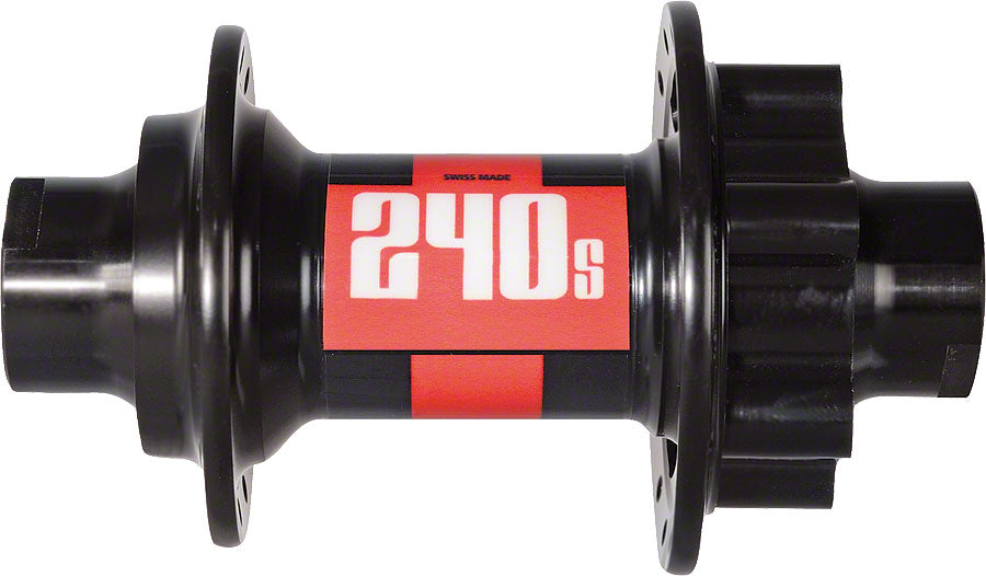 DT-Swiss 240s IS-disc front hub, 20x110x32h - blk