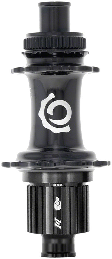 Industry Nine Solix Classic Rear Hub - 12 x 148mm, Center-Lock, Micro Spline, Black, 28H