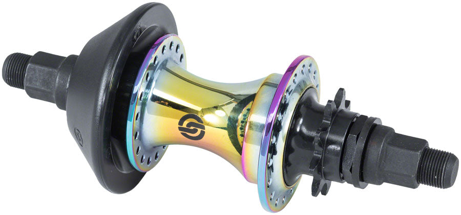 Salt EX Rear Hub - 14mm, 36H, Cassette, RHD, Oil Slick