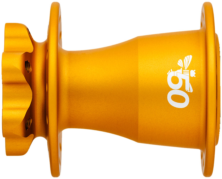 Chris King Rear Hubshell - Boost, 6-Bolt, Gen4, 28h, 50th Matte Gold