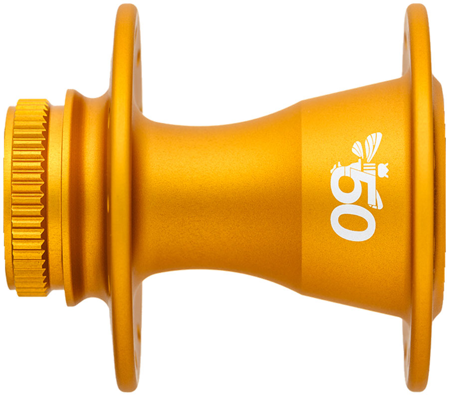 Chris King Rear Hubshell - R45D, Center-Lock, 24h, 50th Matte Gold