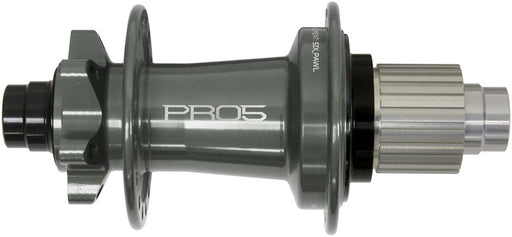 Hope Pro 5 Rear Hub - 12 x 148mm, 6-Bolt, Micro Spline, Smoke, 28H