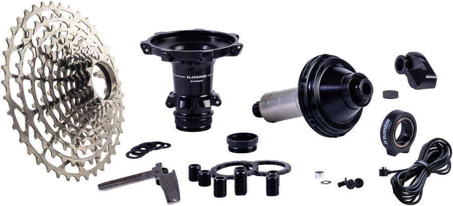 Classified Powershift Rear Hub Kit - 12 x 148mm, Center-Lock, 28H, Flat Bar