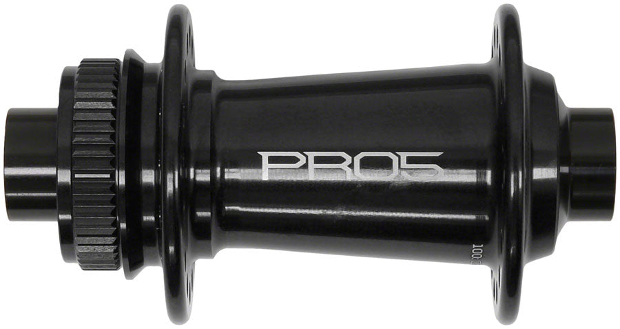 Hope Pro 5 Front Hub - 12 x 100mm, Center-Lock, Black, 24H