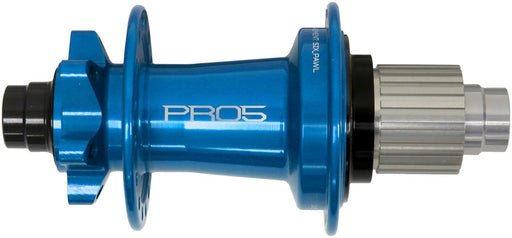 Hope Pro 5 Rear Hub - 12 x 148mm, 6-Bolt, Micro Spline, Blue, 28H