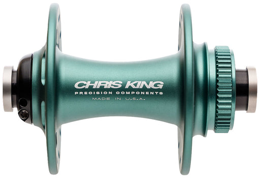 Chris King R45D Front Hub - 12 x 100mm, Center-Lock, Matte Jade, 32H