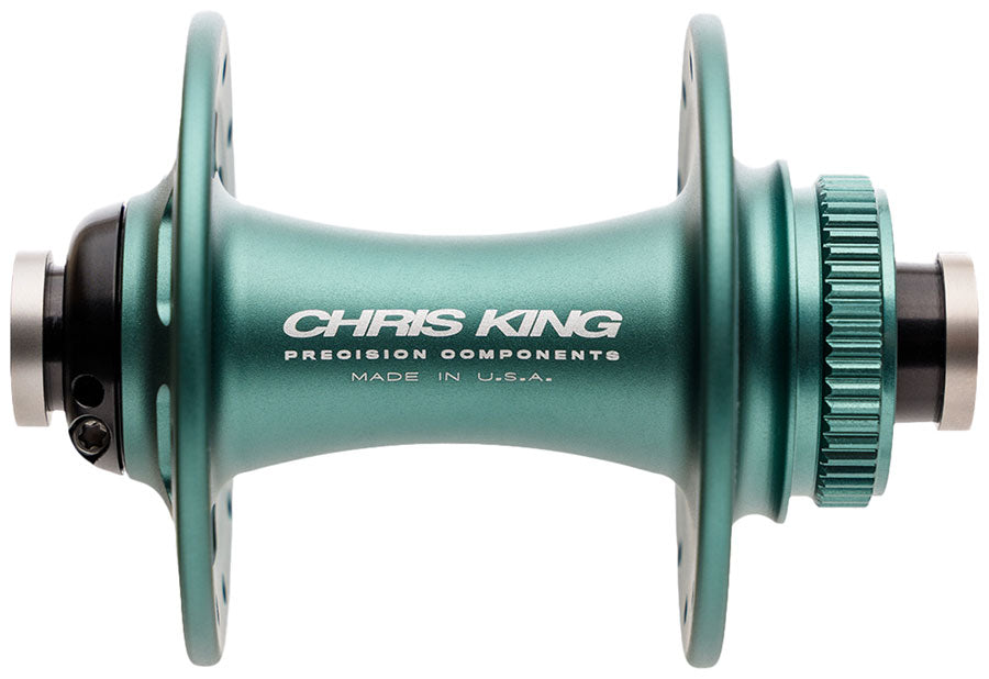 Chris King R45D Front Hub - 12 x 100mm, Center-Lock, Matte Jade, 32H