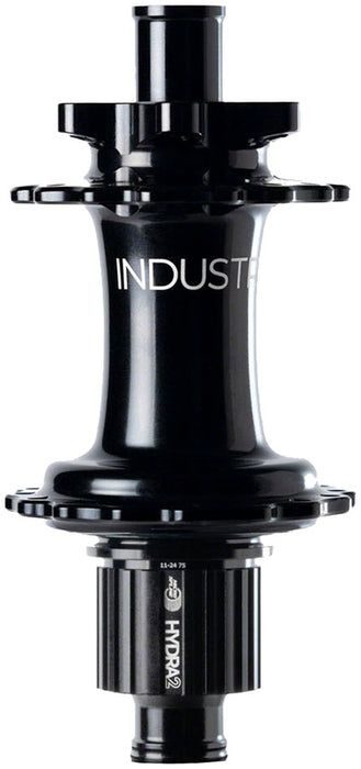 Industry Nine Hydra 2 Classic Rear Hub - 12 x 157mm, 6-Bolt, Micro Spline, Black, 28H