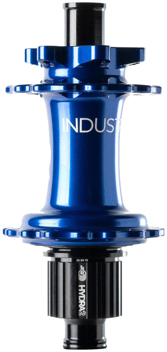 Industry Nine Hydra 2 Classic Rear Hub - 12 x 148mm, 6-Bolt, Micro Spline, Blue, 32H