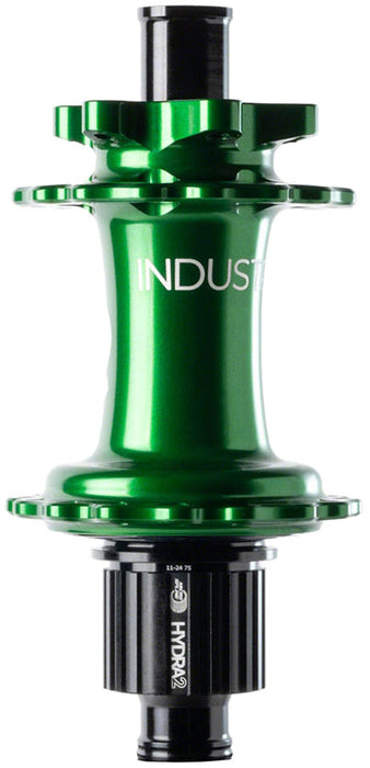 Industry Nine Hydra 2 Classic Rear Hub - 12 x 148mm, 6-Bolt, Micro Spline, Green, 28H