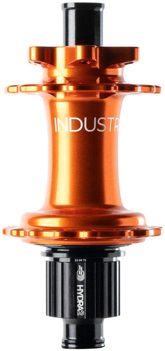 Industry Nine Hydra 2 Classic Rear Hub - 12 x 148mm, 6-Bolt, Micro Spline, Orange, 28H