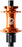 Industry Nine Hydra 2 Classic Rear Hub - 12 x 148mm, 6-Bolt, Micro Spline, Orange, 32H