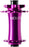 Industry Nine Hydra2 Front Hub, 15x110mm, 28h, Purple