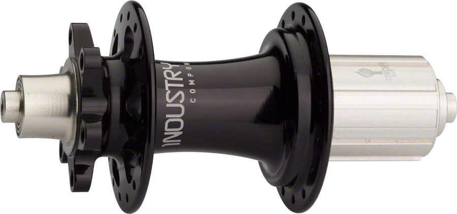 Industry Nine Torch road disc rear hub, 135x32h (HG 9-11) - blk