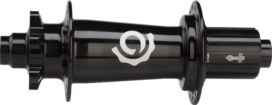 Industry Nine Torch Fatbike disc rear Q/R hub, 190mm HG 32h- blk
