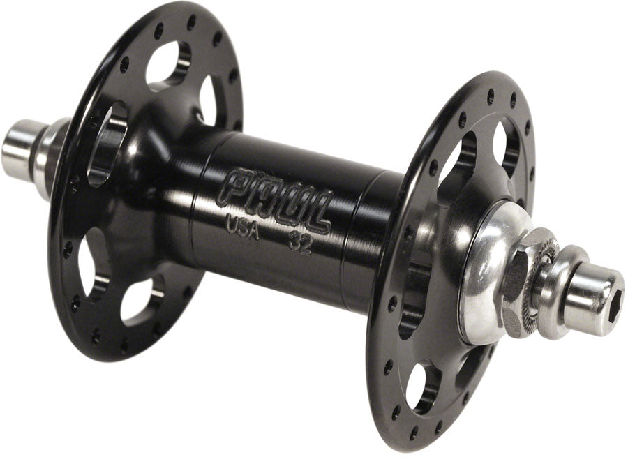 Paul Components High Flange front hub, 32 hole B-O - black
