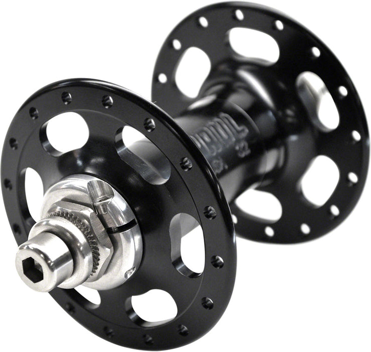 Paul Components High Flange front hub, 32 hole B-O - black