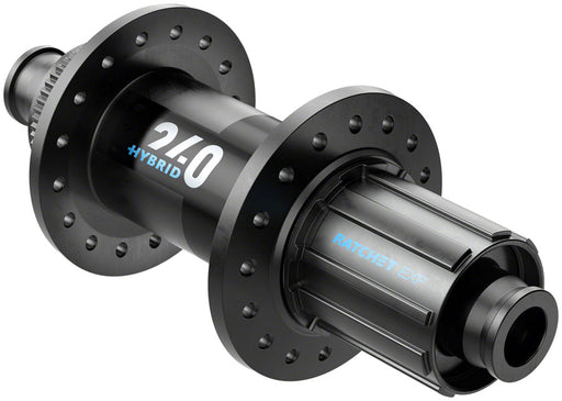 DT Swiss 240 Hybrid Rear Hub - 12 x 148mm, Center-Lock, HG 11 MTN, Black, 32H, 30pt