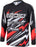 Radio Lightning BMX Race Jersey - Red, Long Sleeve, Men's, X-Small