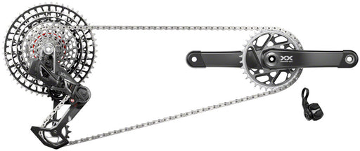 SRAM XX SL T-Type Eagle Transmission Groupset - 165mm Crank, 34t Chainring, AXS POD Controller, 10-52t Cassette, Rear Derailleur, Chain