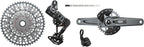 SRAM GX T-Type Eagle AXS Groupset, 175mm, Dark Polar