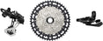 microSHIFT Advent MX 1x11-Speed Groupset - MX Trail Shifter, MX Pro Rear Derailleur, Aluminum Cage, Clutch, 11-50t Cassette, For HG Driver