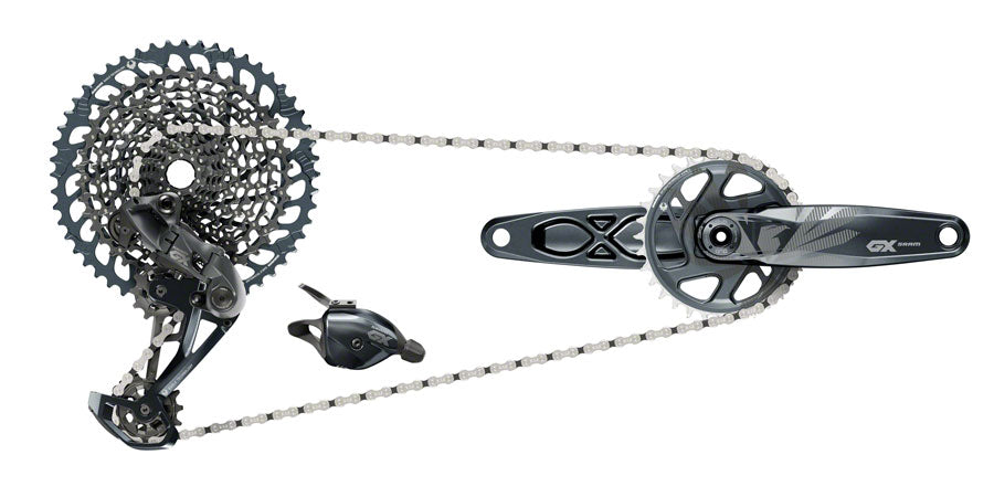 SRAM GX Eagle Groupset - 170mm Boost Crankset, 32t, DUB, Trigger Shifter, Rear Derailleur, 12-Speed 10-52t Cassette and 12-Speed Chain