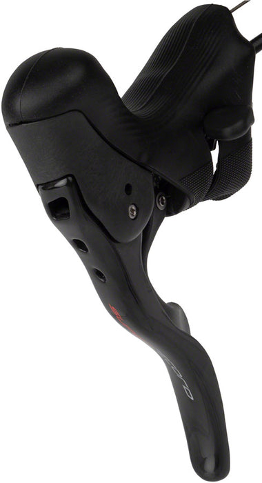 Campagnolo Super Record Ergopower Hydraulic Brake/Shift Lever and Disc Caliper - Right/Rear, 12-Speed, 160mm Flat Mount Caliper, Black
