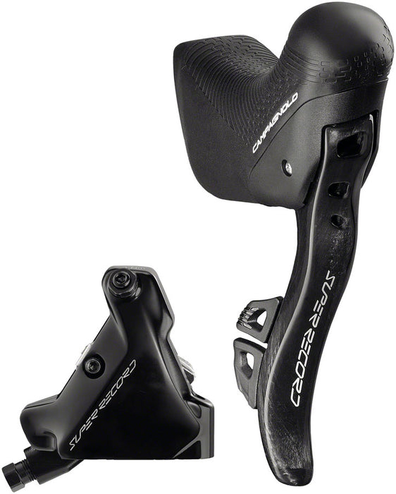 Campagnolo Super Record Ergopower Wireless Control Lever and Brake Caliper - Right/Rear, 12-Speed, 140mm Hydraulic Disc Brake Caliper