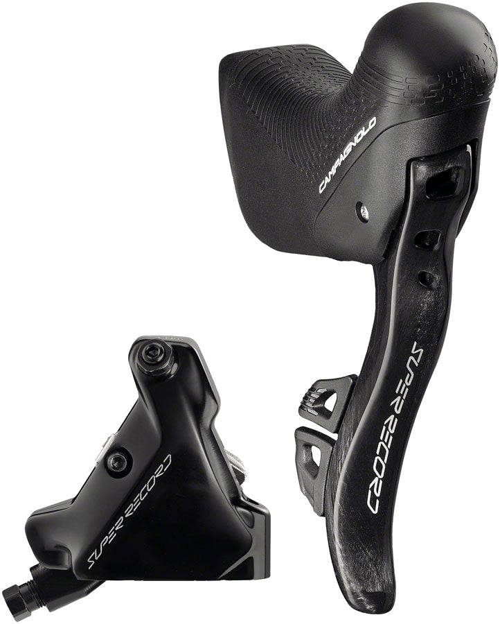 Campagnolo Super Record Ergopower Wireless Control Lever and Brake Caliper - Right/Rear, 12-Speed, 140mm Hydraulic Disc Brake Caliper