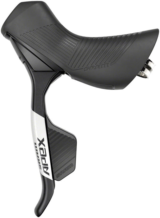 SRAM Apex AXS eTap Shift/Brake Lever and Hydraulic Disc Brake Caliper - Left/Front, 12-Speed, Flat Mount, 20mm Offset, Black, D1