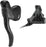 Campagnolo EKAR GT Ergopower Brake Lever and Disc Brake Caliper - Left/Front, For 1x 13-Speed, 140mm Flat Mount Hydraulic Caliper, Black