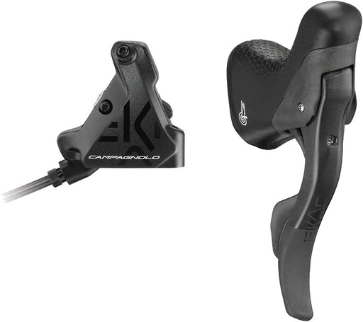 Campagnolo EKAR GT Ergopower Shift/Brake Lever and Disc Brake Caliper - Right/Rear, 13-Speed, 140mm Flat Mount Hydraulic Caliper, Black