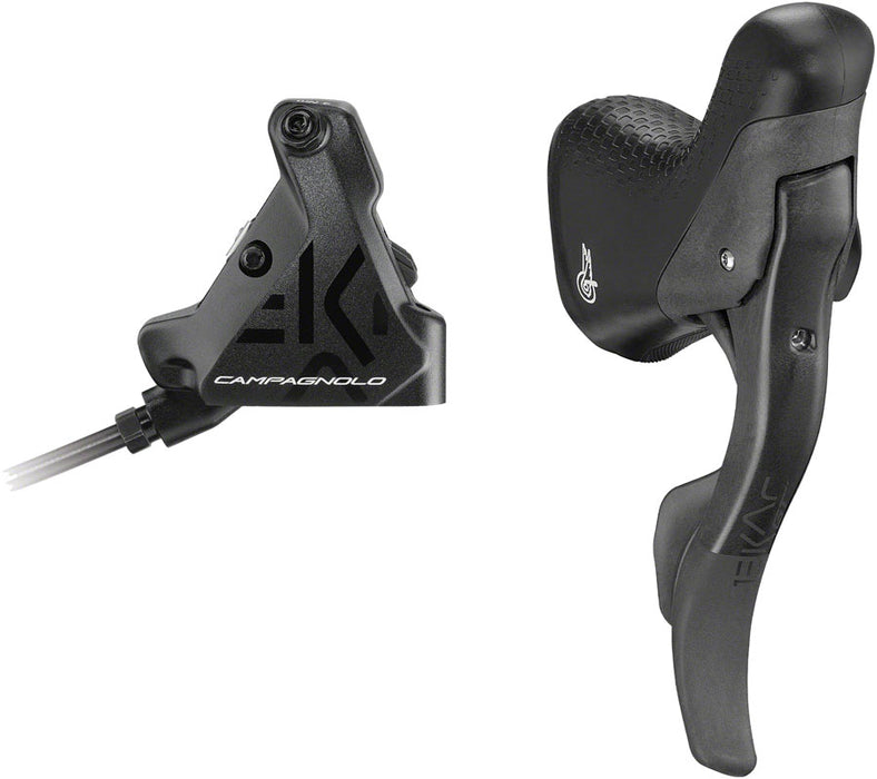 Campagnolo EKAR GT Ergopower Shift/Brake Lever and Disc Brake Caliper - Right/Rear, 13-Speed, 140mm Flat Mount Hydraulic Caliper, Black
