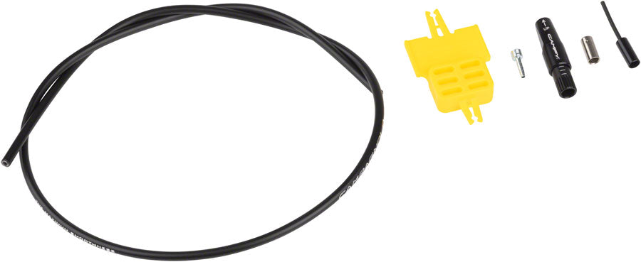 Campagnolo Super Record Ergopower Hydraulic Brake/Shift Lever and Disc Caliper - Left/Front, 12-Speed, 140mm Flat Mount Caliper, Black