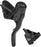 Campagnolo Record Ergopower Hydraulic Brake/Shift Lever and Disc Caliper - Left/Front, 12-Speed, 160mm Flat Mount Caliper, Black