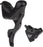 Campagnolo Record Ergopower Hydraulic Brake/Shift Lever and Disc Caliper - Right/Rear, 12-Speed, 140mm Flat Mount Caliper, Black