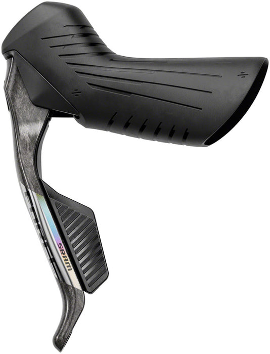 SRAM Force eTap AXS HRD Shift/Brake Lever and Hydraulic Disc Caliper - Left/Front, Flat Mount 20mm Offset, 950mm Hose, Black, E1