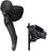 Shimano GRX BL-RX610 Brake Lever with BR-RX410 Hydraulic Disc Brake Caliper - Left/Front, Flat Mount Caliper, Black